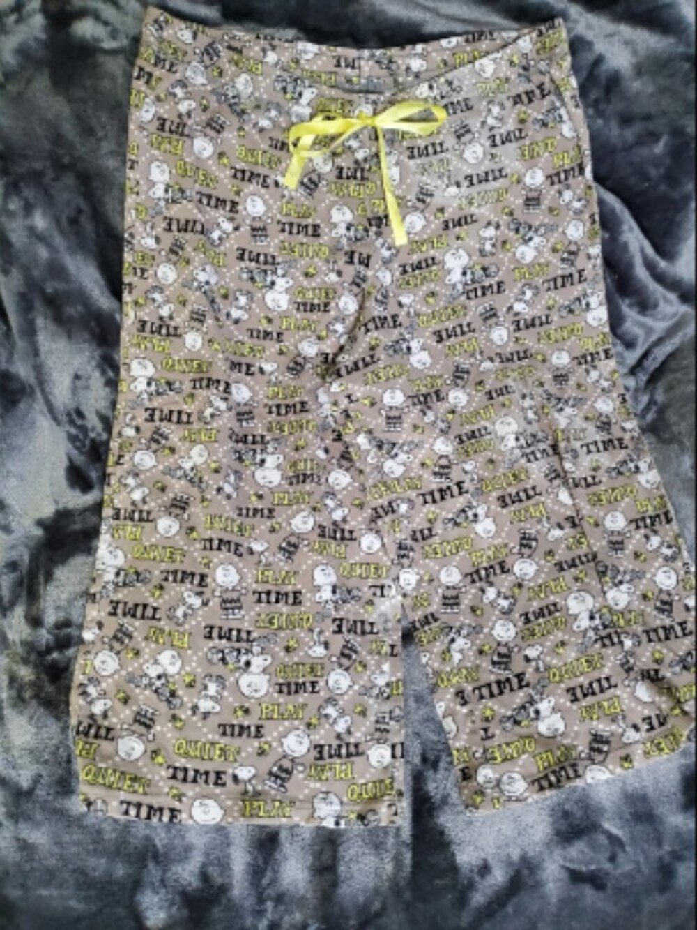 Peanuts Quiet Time Sleep Capris